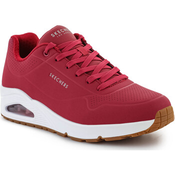 Scarpe Uomo Sneakers basse Skechers UNO STAND ON AIR 52458-DKRD Rosso