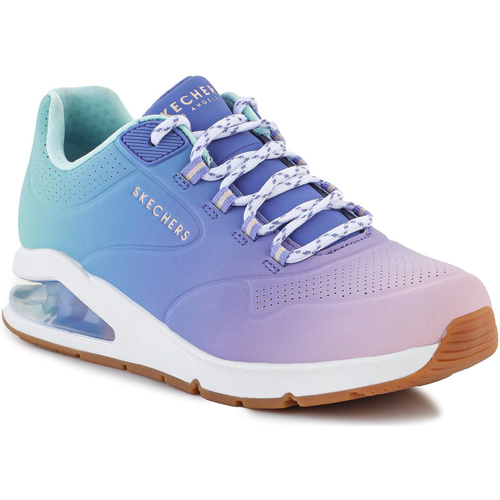 Scarpe Donna Sneakers basse Skechers Uno 2 Color Waves 155628-BLMT Multicolore
