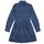 Abbigliamento Bambina Abiti corti Polo Ralph Lauren LOUELLA DRSS-DRESSES-DAY DRESS Marine / Bianco