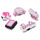 Accessori Accessori scarpe Crocs Barbie 5Pck Multicolore
