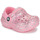 Scarpe Bambina Zoccoli Crocs Classic Lined Glitter Clog T Rosa