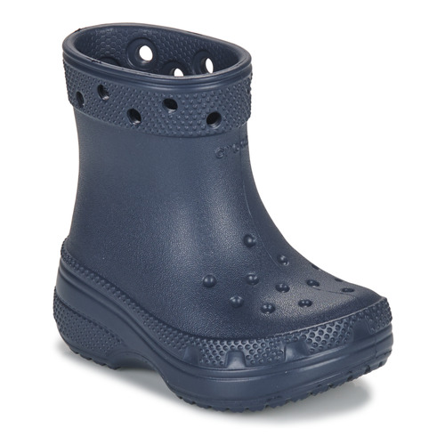 Scarpe Unisex bambino Stivali da pioggia Crocs Classic Boot T Marine