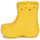 Scarpe Unisex bambino Stivali da pioggia Crocs Classic Boot T Giallo