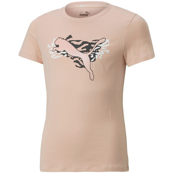 Abbigliamento Bambina T-shirt & Polo Puma 670213-47 Rosa