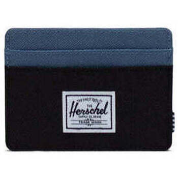 Borse Portafogli Herschel Eco | Charlie RFID Black/Copen Blue Nero