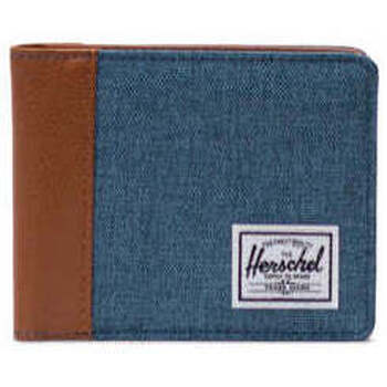 Borse Portafogli Herschel Hank II RFID Copen Blue Crosshatch Blu