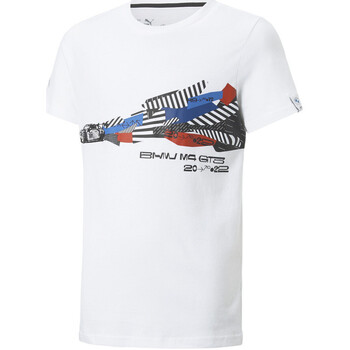 Abbigliamento Bambino T-shirt & Polo Puma 535917-02 Bianco