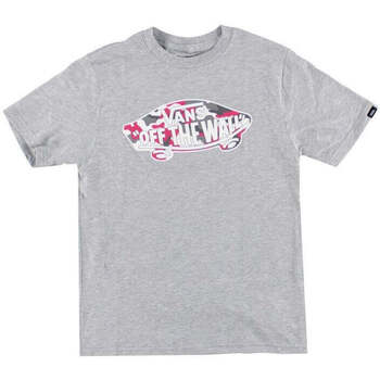 Abbigliamento Bambino T-shirt & Polo Vans T-Shirt  By OTW Logo Fill Boy Athletic Htr Grigio