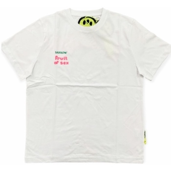Abbigliamento Uomo T-shirt maniche corte Barrow T-SHIRT Bianco