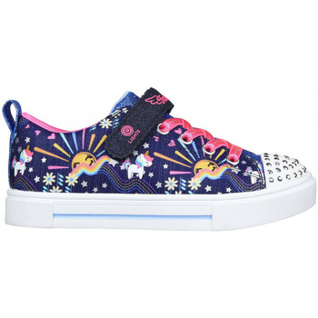 Scarpe Unisex bambino Sneakers Skechers Twinkle sparks -unicorn sunsh Multicolore
