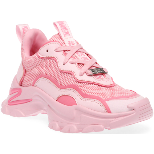 Scarpe Donna Sneakers Steve Madden Manerva Pink Candy Rosa