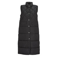 Abbigliamento Donna Piumini Only ONLSTACY QUILTED LONG WAISTCOAT OTW Nero