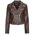 Image of Giacca in pelle Only ONLNEWVERA FAUX LEATHER BIKER CC OTW