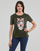 Abbigliamento Donna T-shirt maniche corte Only ONLABELLA L/S GLITTER V-NECK CS KNT Kaki