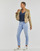 Abbigliamento Donna Giacca in cuoio / simil cuoio Only ONLSCOOTIE FAUX SUEDE BIKER JACKET OTW Beige