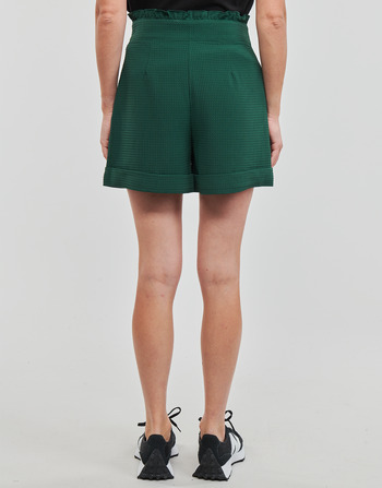 Only ONLROSEMARY HW FRILL WAFFLE SHORTS PNT Verde