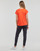 Abbigliamento Donna T-shirt maniche corte Only ONLKELLY S/S V-NECK TOP BOX CS JRS Arancio
