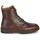 Scarpe Uomo Stivaletti Selected SLHRICKY LEATHER LACE-UP BOOT Marrone