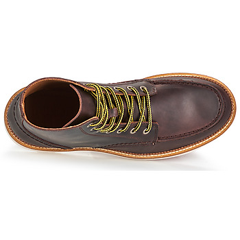 Selected SLHTEO NEW LEATHER MOC-TOE BOOT Marrone