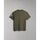 Abbigliamento Uomo T-shirt & Polo Napapijri S-AMUNDSEN NP0A4H6B-GAE GREEN LICHEN Verde