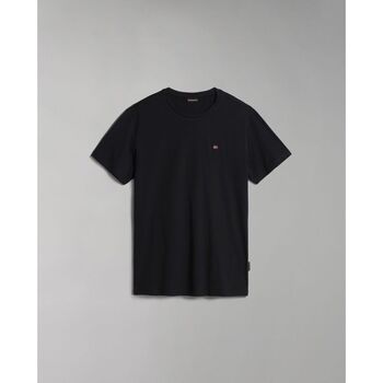 Abbigliamento Uomo T-shirt & Polo Napapijri SALIS SS SUM NP0A4H8D-041 BLACK Nero