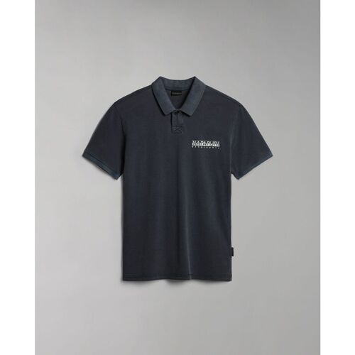 Abbigliamento Uomo T-shirt & Polo Napapijri E-MERIBE NP0A4H12-176 BLU MARINE Blu