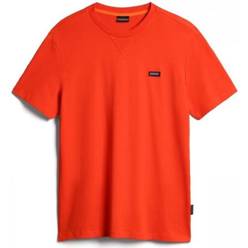 Abbigliamento Uomo T-shirt & Polo Napapijri S-RHEMES NP0A4G36-R05 RED CHERRY Rosso