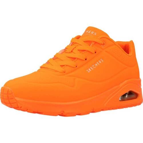 Scarpe Donna Sneakers Skechers UNO Arancio