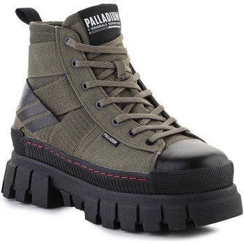 Scarpe Donna Sneakers alte Palladium Revolt HI Army 98579-309-M Multicolore