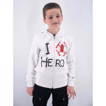 Abbigliamento Bambino Felpe Hero  Bianco
