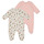 Abbigliamento Bambina Pigiami / camicie da notte Petit Bateau LAUREEN Multicolore