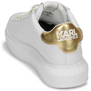 Karl Lagerfeld KAPRI Signia Lace Lthr Bianco / Oro