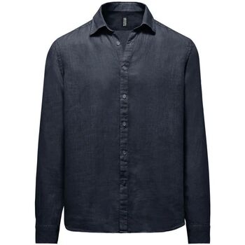 Abbigliamento Uomo Camicie maniche lunghe Bomboogie SM6402 T LI2-20 NAVY BLUE Blu