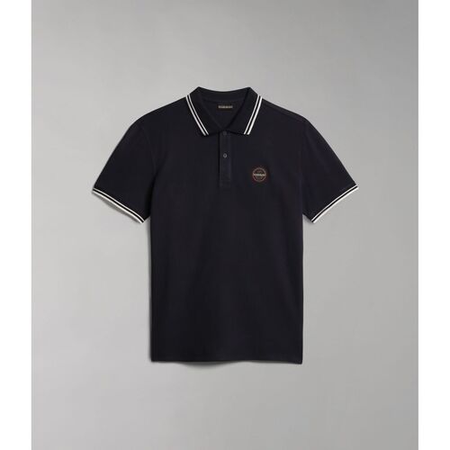 Abbigliamento Uomo T-shirt & Polo Napapijri E-MACAS NP0A4H5Z-176 BLU MARINE Blu