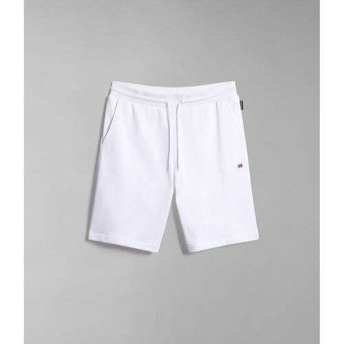 Abbigliamento Uomo Shorts / Bermuda Napapijri NALIS NP0A4H88-002 BRIGHT WHITE Bianco