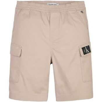 Abbigliamento Bambino Shorts / Bermuda Calvin Klein Jeans IB0IB01608 CARGO SHORTS-ACI BEIGE Beige
