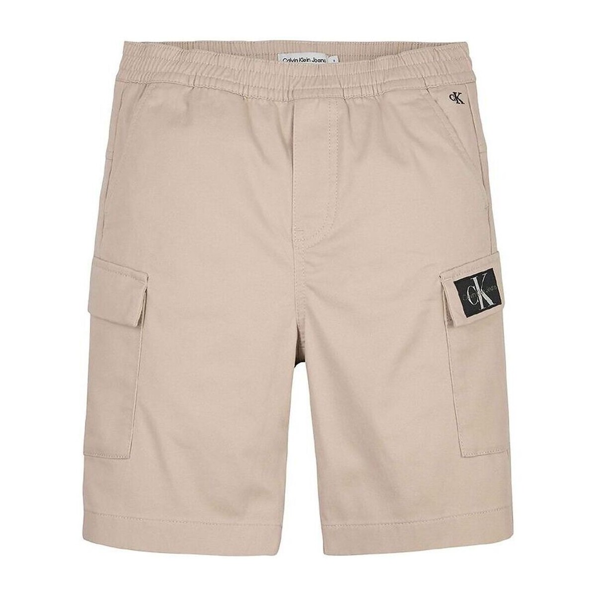 Abbigliamento Bambino Shorts / Bermuda Calvin Klein Jeans IB0IB01608 CARGO SHORTS-ACI BEIGE Beige