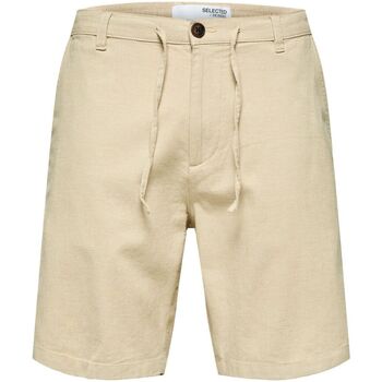 Abbigliamento Uomo Shorts / Bermuda Selected 16087638 BRODY-INCENSE Beige