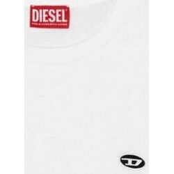 Abbigliamento Uomo T-shirt & Polo Diesel A03819 0AIJU T-JUST-DOVAL-141 Bianco