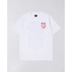 Abbigliamento Uomo T-shirt & Polo Edwin I031894 HANA NO SHITA-02 67 WHITE Bianco