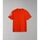 Abbigliamento Uomo T-shirt & Polo Napapijri S-AMUNDSEN NP0A4H6B-R05 CHERRY RED Rosso