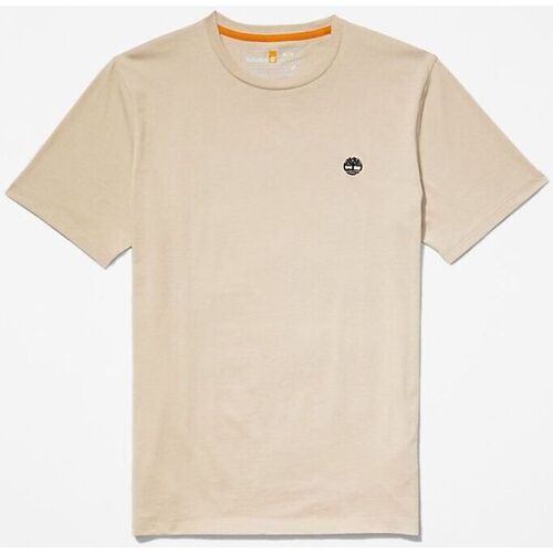 Abbigliamento Uomo T-shirt & Polo Timberland TB0A2BPR269 DUN-RIVER-HUMUS Beige