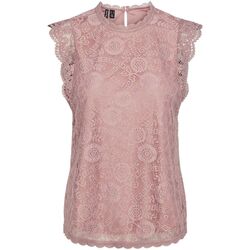 Abbigliamento Donna Top / T-shirt senza maniche Pieces 17120454 OLLINE-WOODROSE Rosa