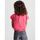 Abbigliamento Bambina T-shirt & Polo Calvin Klein Jeans IG0IG02009 MONOGRAM CAP-XI1 PINK FLASH Rosa