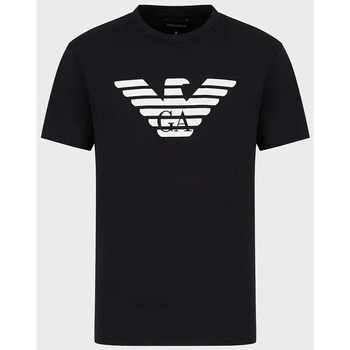 Abbigliamento Uomo T-shirt & Polo Emporio Armani - T-SHIRT CON LOGO AQUILA Blu