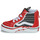 Scarpe Bambino Sneakers alte Vans TD SK8-Hi Zip Bolt Nero / Rosso
