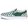 Scarpe Unisex bambino Slip on Vans UY Classic Slip-On Verde / Bianco
