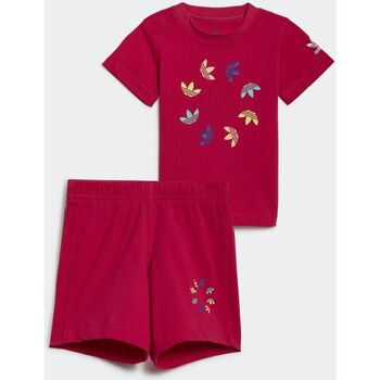 Abbigliamento Bambina Completo adidas Originals  ROSA_SCURO