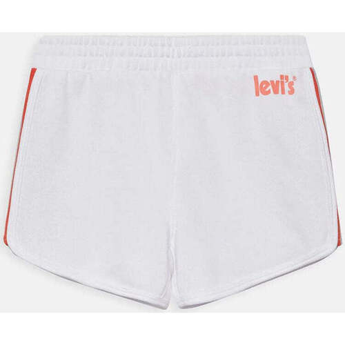 Abbigliamento Bambina Shorts / Bermuda Levi's  Bianco