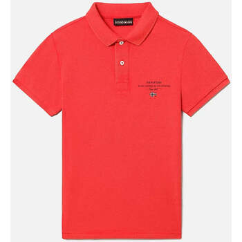 Abbigliamento Bambino T-shirt & Polo Napapijri  Rosso
